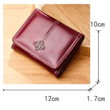 DOMPET LIPAT WANITA IMPORT BAHAN KULIT PU LEATHER PREMIUM 21#