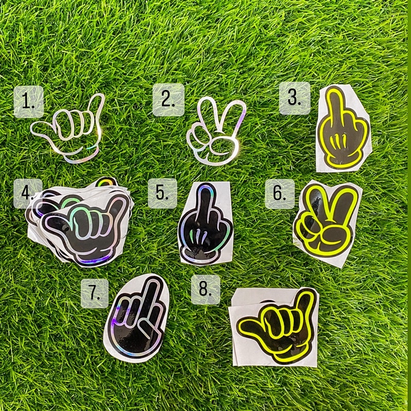 Stiker Pakyu Hologram/Stabilo [Maxdecal]