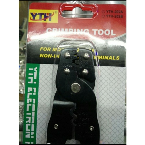 Crimping TOOL merek YTH tipe 202B Tang krimping