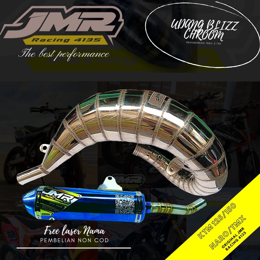 KNALPOT KTM125/150,NARO TMX/SND ORIGINAL JMR RACING 4135