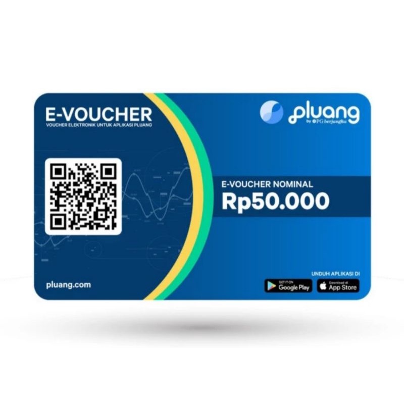 Voucher digital by pluang termurah 50k terjangkau