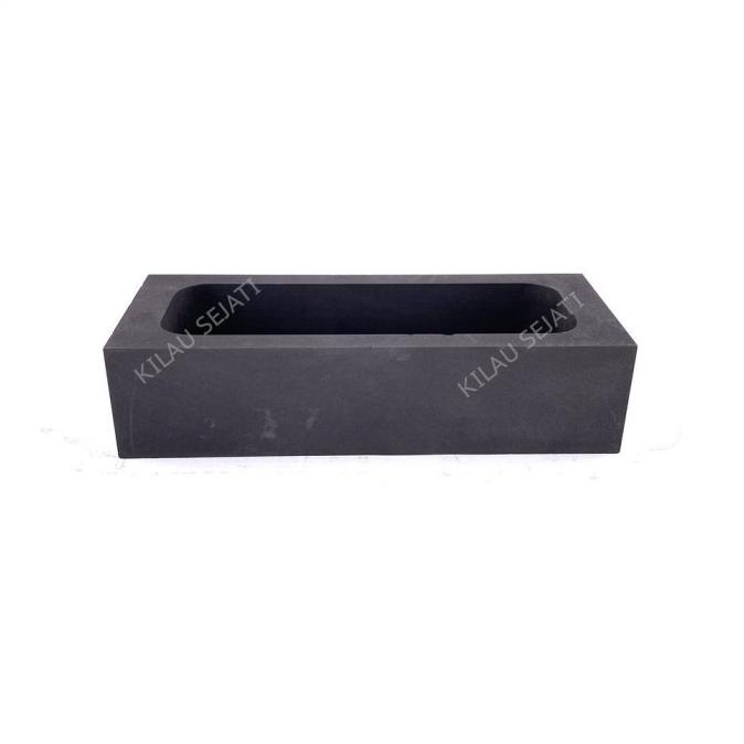 

Singen grafit / Cetakan Ingot grafit high purity kapasitas 2 kg emas