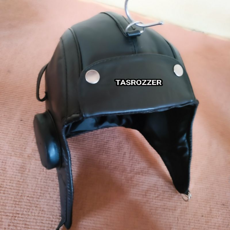 Snoopy kulit daleman helm kulit asli 100% |