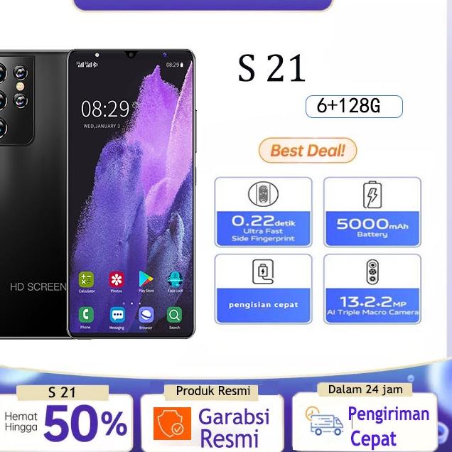 Depan1 5G【FLASH-SALE] Galaxy S21U Pro handphone android 4g 5g 8GB 128GB 5.5inci hp murah cuci gudang