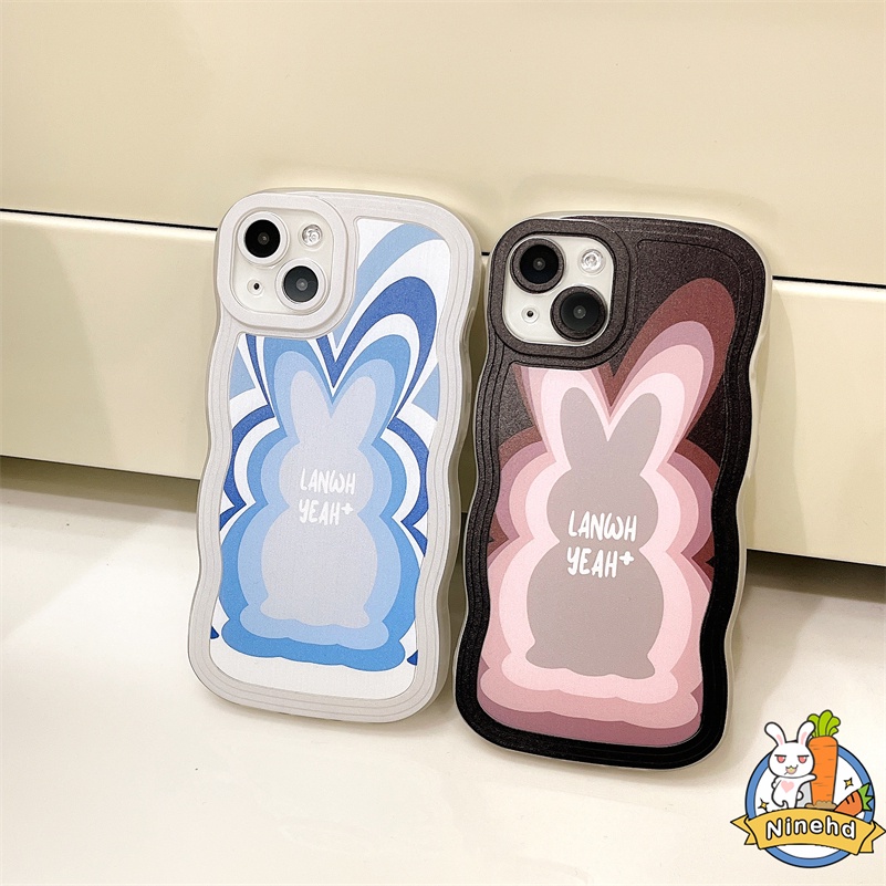 IPHONE Casing Kompatibel Untuk Iphone14 13 12 11 Pro Max X Xr Xs Max SE 8 7 6 6s Plus Fashion Mewah Pola Bergelombang Casing Ponsel Lensa Kamera Perlindungan Shockproof Soft Case Cover Pelindung