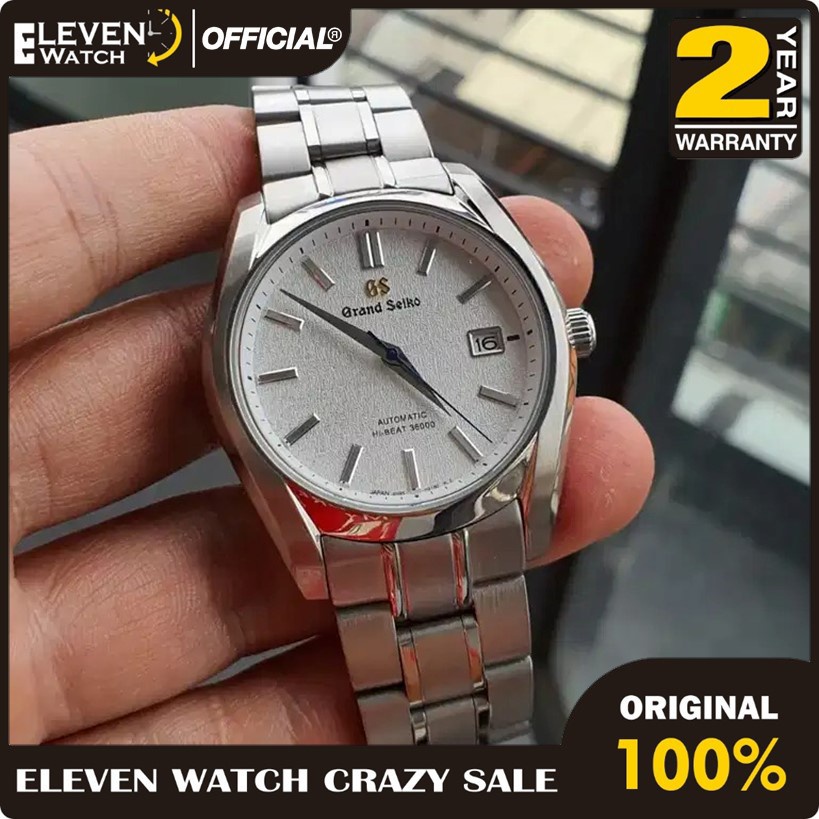 [Promo] Jam Tangan Pria Seiko SLGA009 Grand Seiko Evolution 9 Collection WHITE BIRCH Original Garans