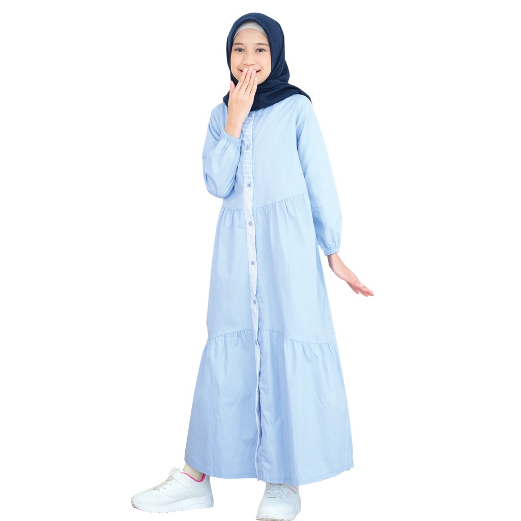 Lunangoofficial-Gamis Couple Terbaru  Remaja Anak Katun Premium LGA 842-6