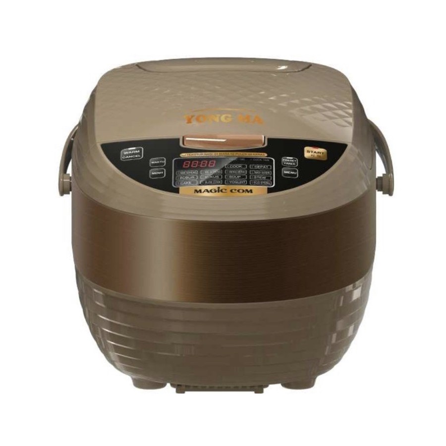 Rice Cooker Magic Com Digital Yong Ma YongMA SMC 8027 Kapasitas 2 Liter UPGRADE SERIES BERGARANSI RESMI MANTAP