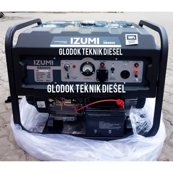 GENSET BENSIN 5000 WATT W ( GENERATOR LISTRIK ) KUALITAS TERBAIK