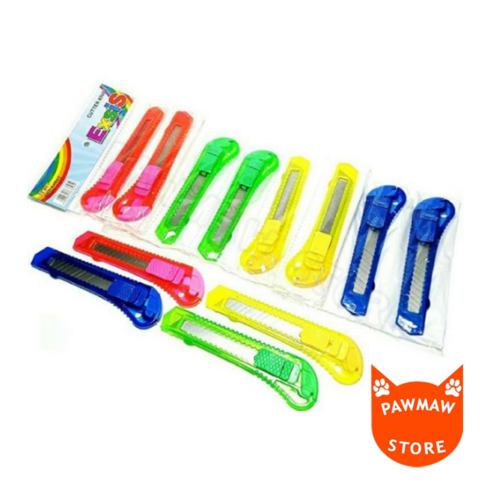

Cutter Besar Renceng Transparan ( 12 pcs )