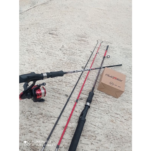 JORAN KOLAM DAIDO +REL AUDREY- Fiber Power Solid- Strong Fiber glass- High Power 6kg - 12kg- Reel Se