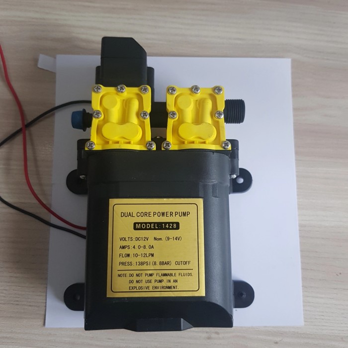 Pompa Dinamo Dc 12V Double Pump 138 Psi 8A