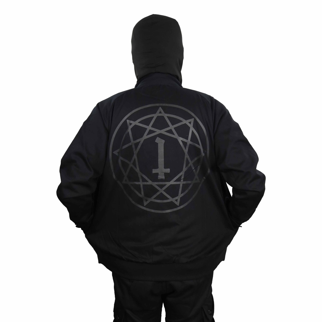 Heretic - Harrington Jacket - Black Pentagram