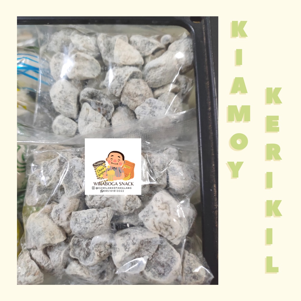 

KIAMOY PUTIH KERIKIL tanpa biji / asinan buah plum 100g