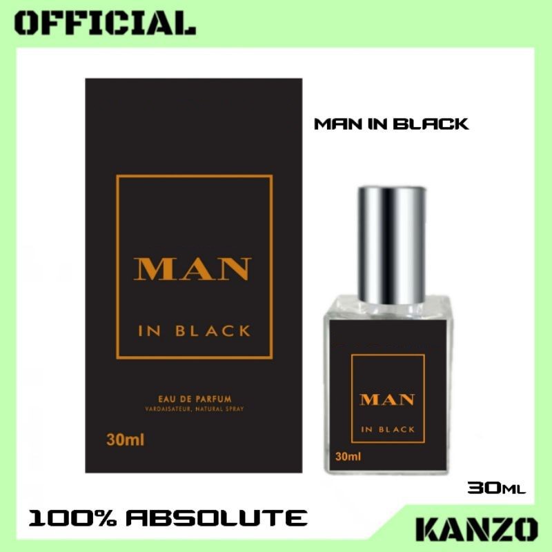 Kanzo - Parfum Bvlgari Man In Black 30ml Special Edition / Parfum Bulgari Man 30ml Premium