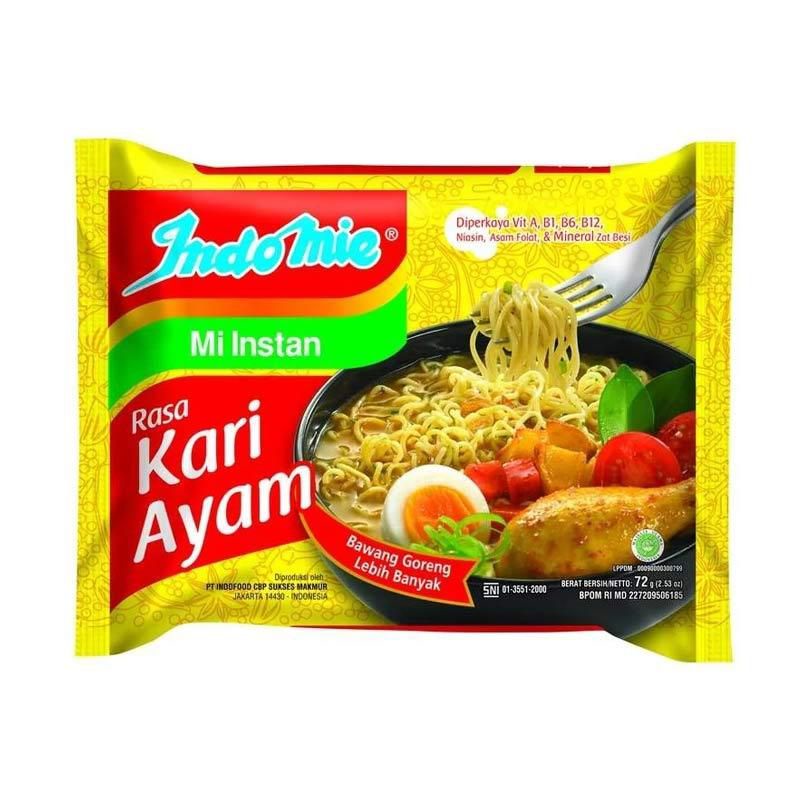 

INDOMIE Kari Ayam [70 g/ 5 pcs]