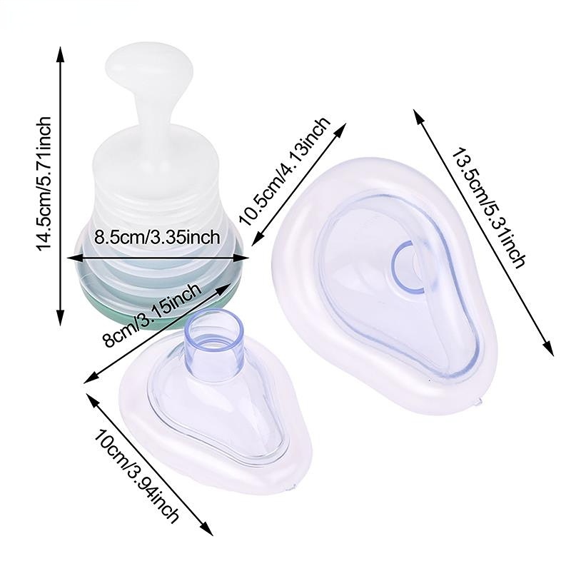 Alat Rescue Tersedak Aksesori Alat Darurat Latihan Hisap Kuat