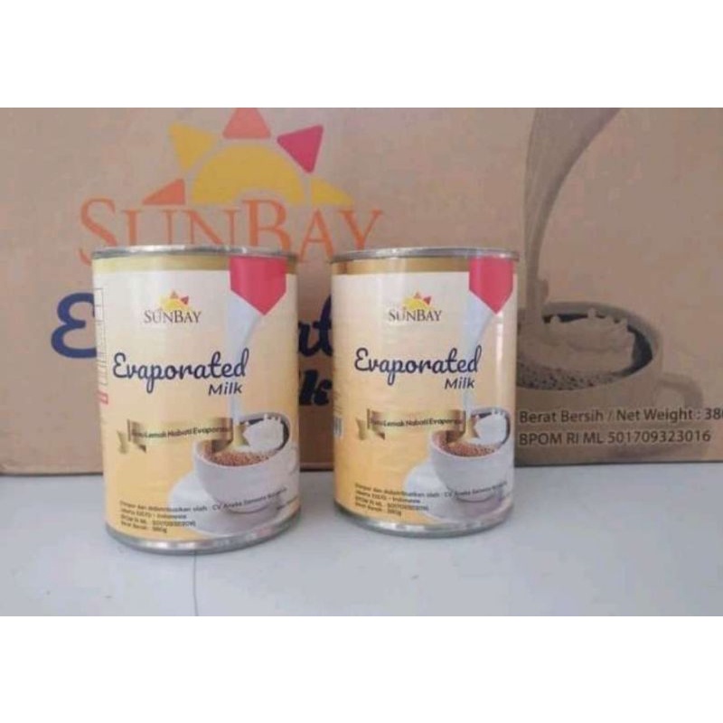 

sunbay evaporated milk