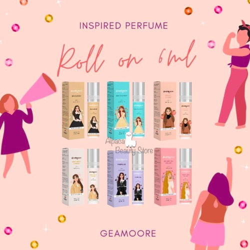 (BPOM) Geamoore Parfum Addicted Series Roll On 5ml / Perfume Geamoore