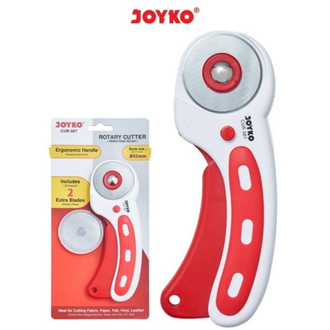 

Rotary Cutter JOYKO 45mm CUR507/Cutter Putar/Pemotong Kertas