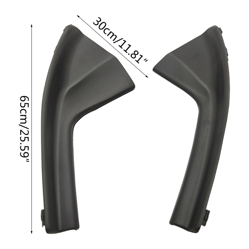 Cre Wiper Kaca Depan Mobil Side Trim Cover Water Deflector Cowl Plate Kompatibel Untuk 66895-ED50A 66894-ED500 Accesso