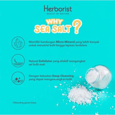 * NCC * Herborist Mineral Body Scrub With Sea Salt Perawatan Tubuh Vitamin E Brightening Glowing