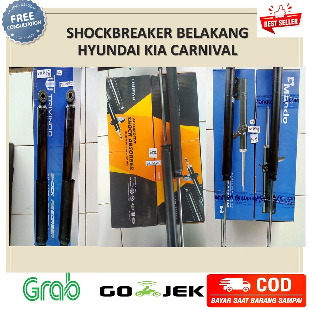 SHOCKBREAKER BELAKANG KIA CARNIVAL SHOCKBEKER ABSORBER BELAKANG KIA CARNIVAL