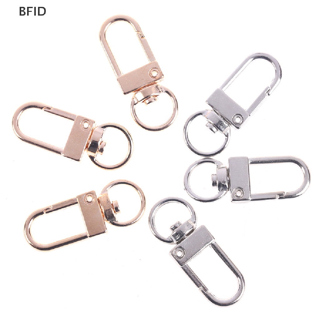 [BFID] 10pcs Kait Lobster Clasp 13 * 34mm Untuk Rantai Kalung &amp; Gelang Membuat Perhiasan DIY [ID]