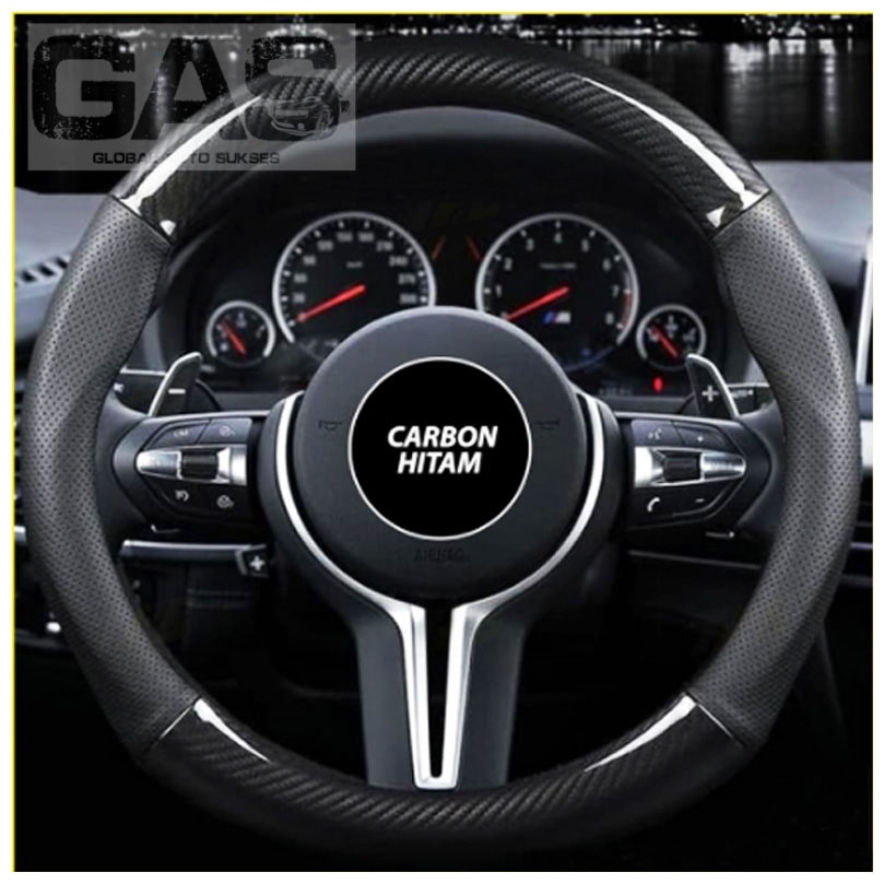 Cover Stir Sarung Stir Carbon Mobil All New Rush & Terios 2021 - 2022