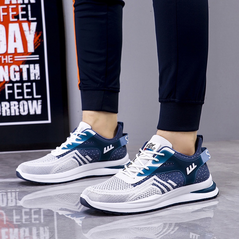 COD BAYAR DITEMPAT &gt;&gt;&gt; 120911 Sepatu Running Sneakers Pria Casual Shoes With Box