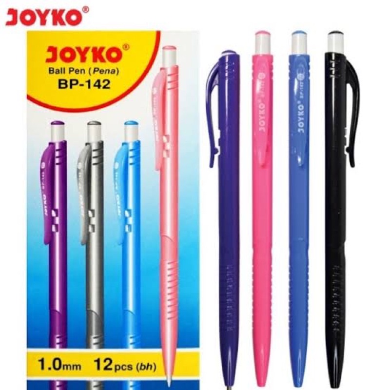 

Joyko Ball Pen BP-142 1.0mm 12 Pcs