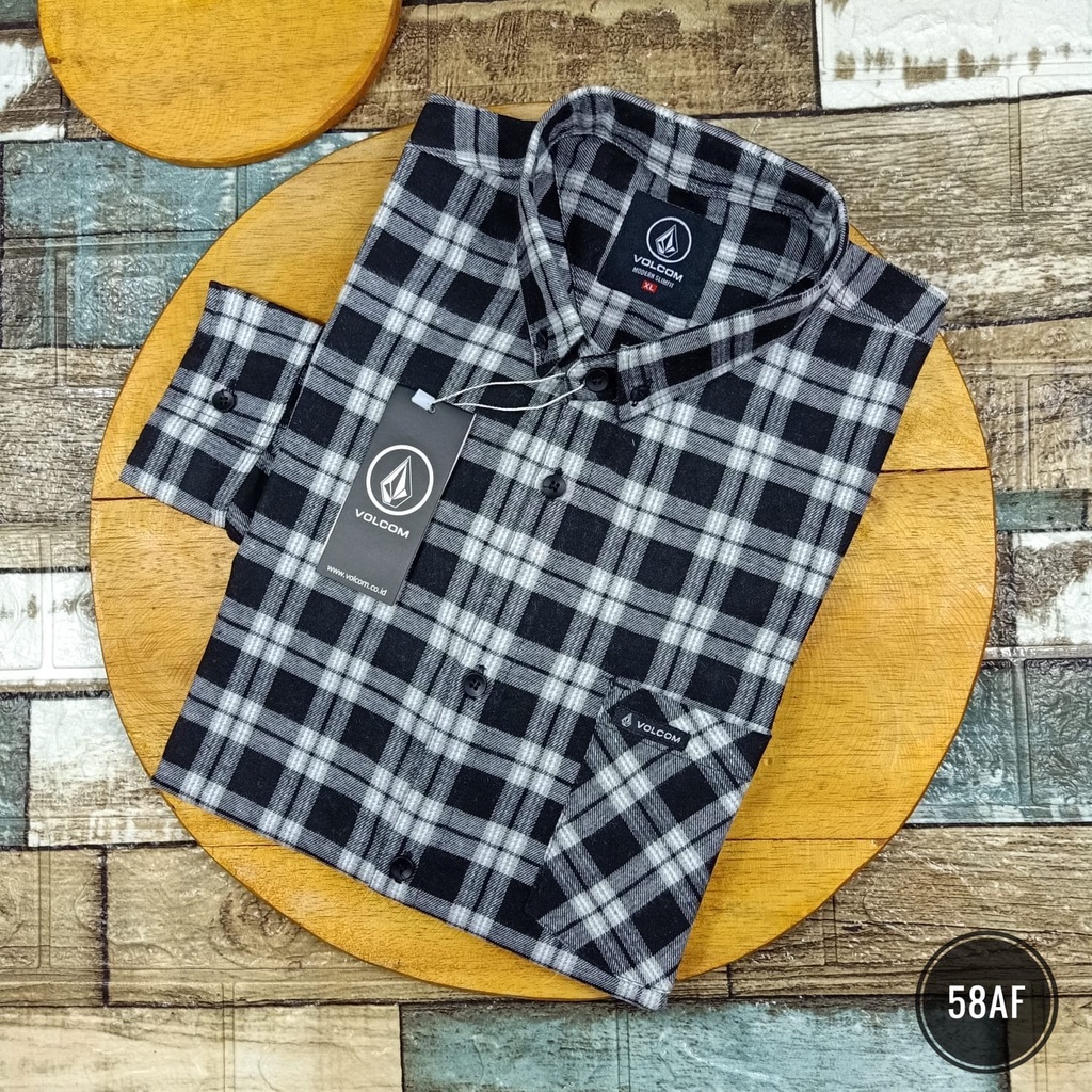 Kemeja Pria Lengan Panjang Model Slimfit - Kemeja Flanel (TB 05)