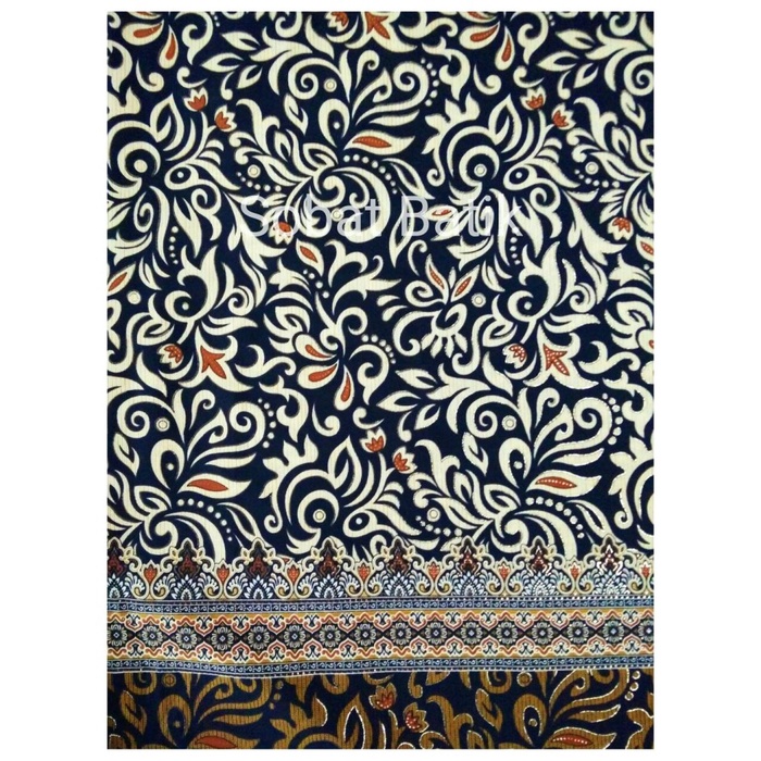 Batik Kain Batik Semi Sutra Meteran
