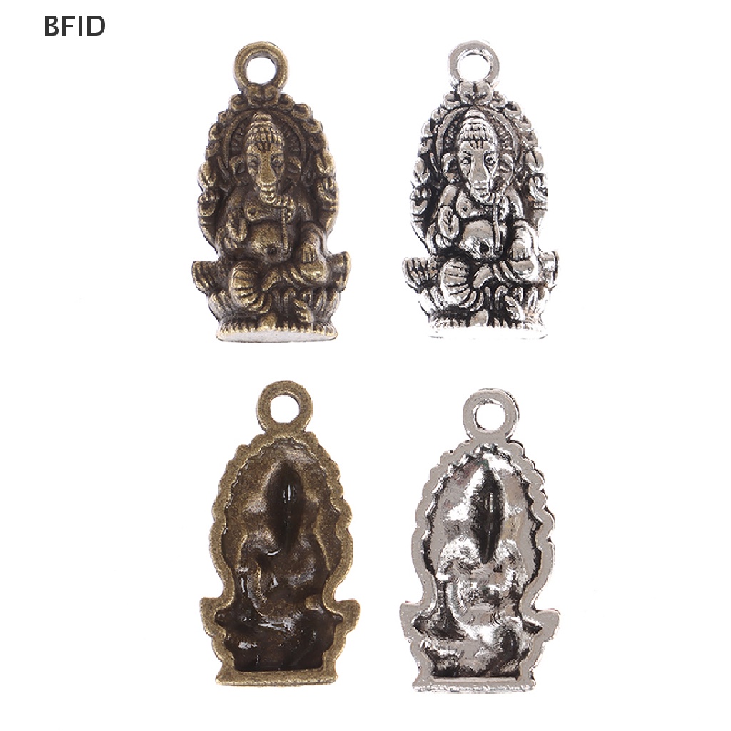 [BFID] 10pcs Thailand Ganesha Ch Antik Alloy Buddha Ch Diy Perhiasan Liontin [ID]