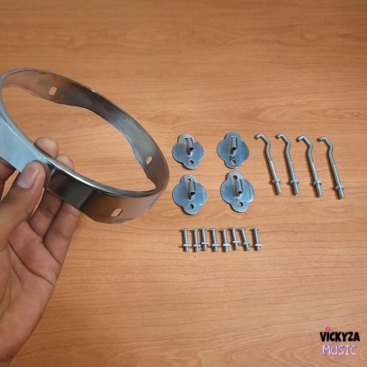 Best Ring Lug Kupingan Tak Tung Kempul Ketipung Gendang Kendang 6 inch Lengkap