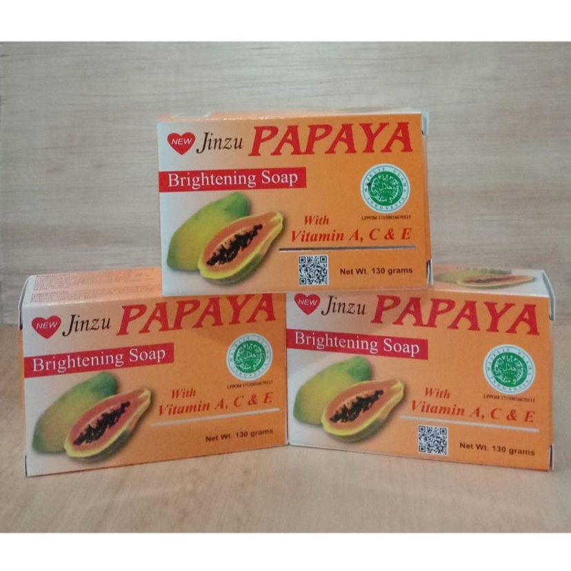 JINZU BAR SOAP SEREH/ PEPAYA/ 130GR