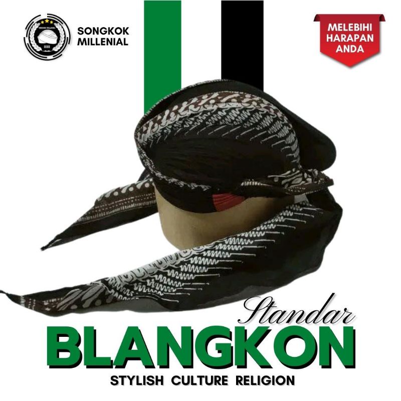 BLANGKON JOGJA sliwir bisa di cuci dan di lipat