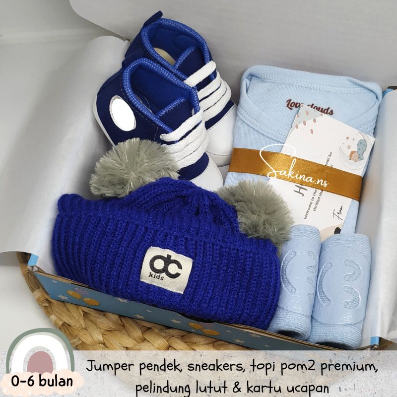 Hampers bayi unisex termurah / hampers baby kado lahiran jumper bayi,