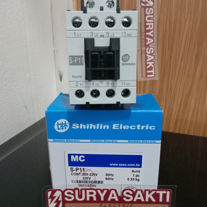Magnetik kontaktor SHIHLIN SP11 / Contactor 13A S-P11 shinlin