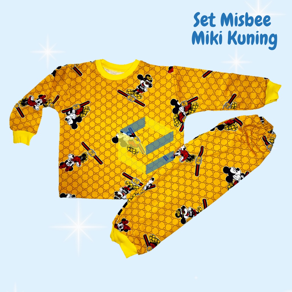 BISA COD ELBOX SETELAN ANAK KAOS UNISEX / BAJU TIDUR ANAK / PIYAMA ANAK 1-6 TAHUN