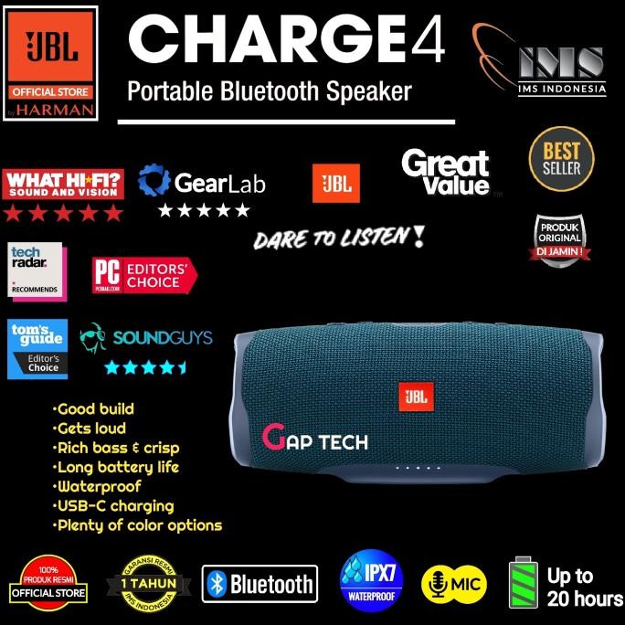 JBL Charge 4 / Charge4 Portable Waterproof Bluetooth Speaker Original