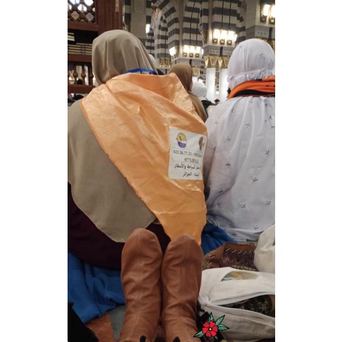 Khuf kaos kaki kulit warna haji umroh JNA khuff