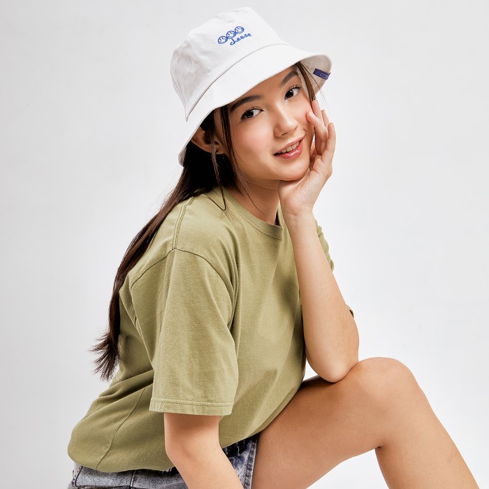 Topi Kkv Topi Bucket Hat Emoji Smile Kekinian Pria Wanita Korea Style