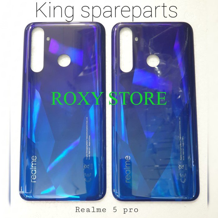 BACKDOOR BACKCOVER TUTUP BELAKANG CASING RELAME 5 PRO