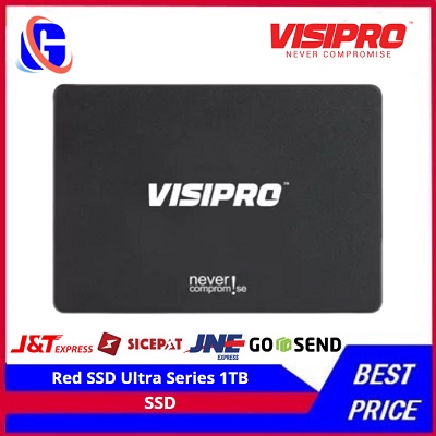 Visipro Red SSD Ultra Series 1TB Made In Korea - 2.5 inch SATA - 7mm