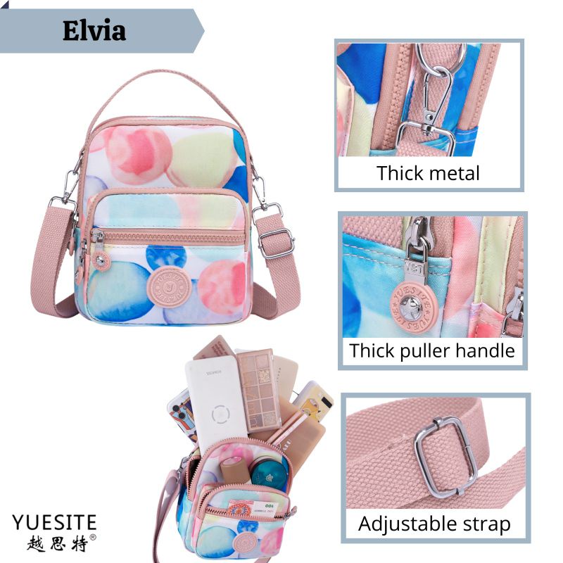 TAS SELEMPANG WANITA KEKINIAN YUESITE ELVIA