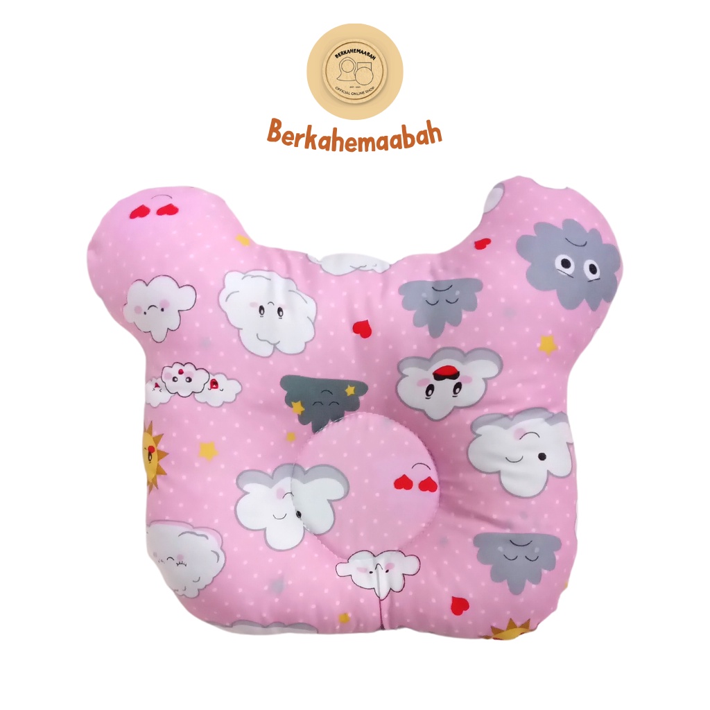 (CLOUDY) Bantal Bayi Anti Peyang Mickey Series | Bantal Bayi | Flat Head Prevention Pillow | Bantal Mickey Series