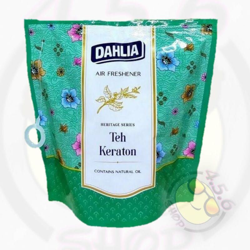 DAHLIA PEWANGI GANTUNG/AIR FRESHENER 75 GR teh keraton/cendana DLL