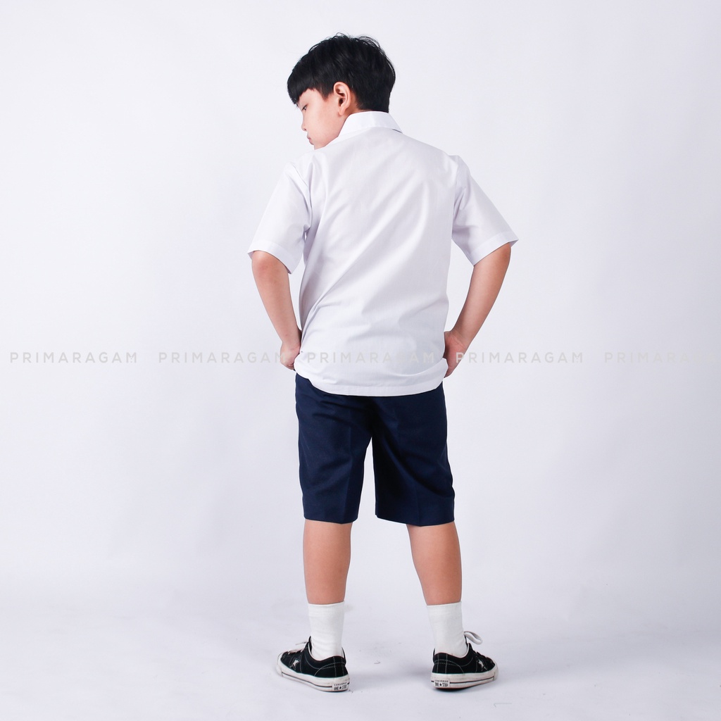 Celana seragam sekolah smp pendek sontog biru