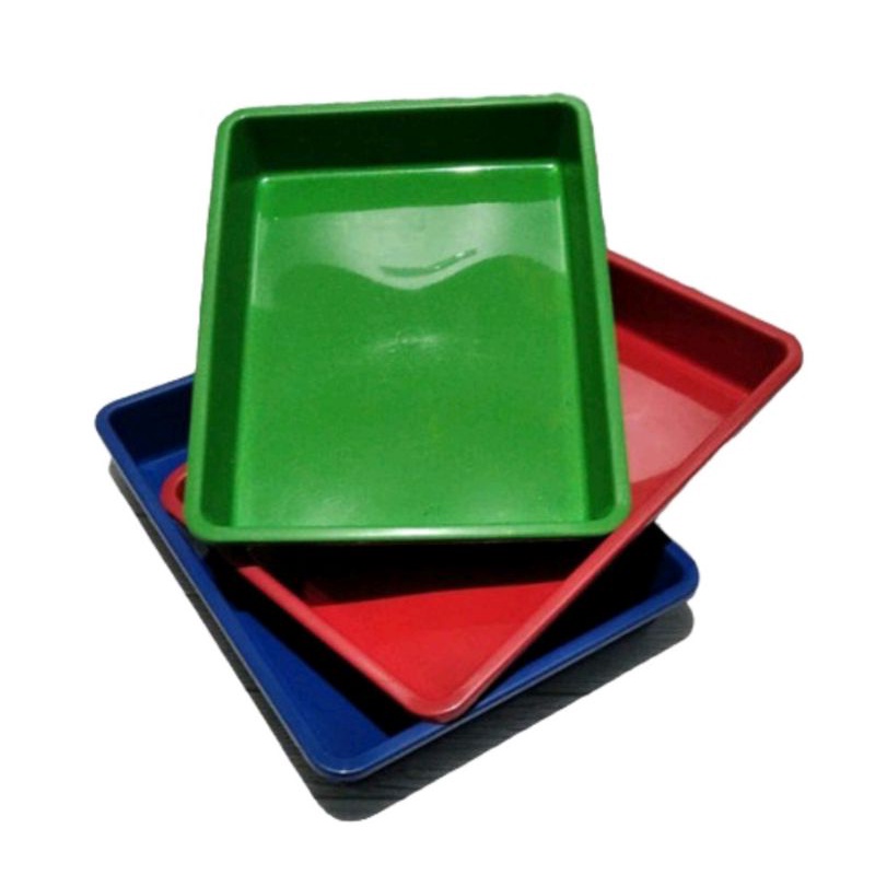 Nampan Plastik Segi Nampan Baki Nampan Tebal Nampan Plastik